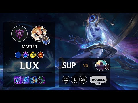 Lux Support vs Braum - EUW Master Patch 11.22