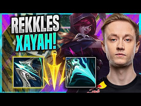 REKKLES TRAINING SOME XAYAH GALEFORCE! - G2 Rekkles Plays Xayah ADC vs Tristana! | Season 11