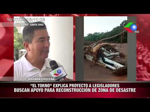 🔥"EL TORNO" EXPLICA PROYECTO A LEGISLADORES BUSCAN APOYO PARA RECONSTRUCCIÓN DE ZONA DE DESASTRE .