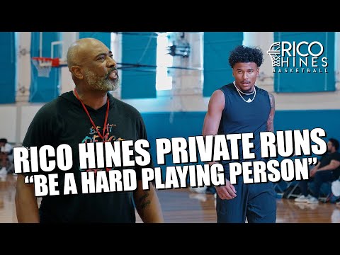 Rico Hines Private Runs featuring Jalen Green, Pascal Siakam, Harrison Barnes, Jabari Smith & MORE