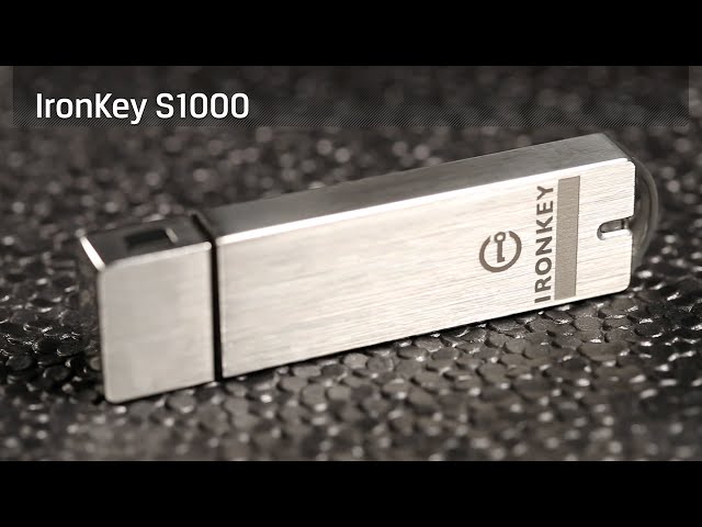 Video teaser for Verschlüsselter IronKey S1000 USB-Speicher – 4GB - 128GB - Kingston