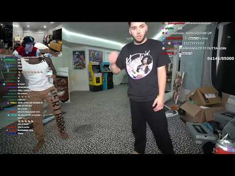 KAYSAN REACTS TO KAI CENAT & ADIN ROSS FIGHTING...