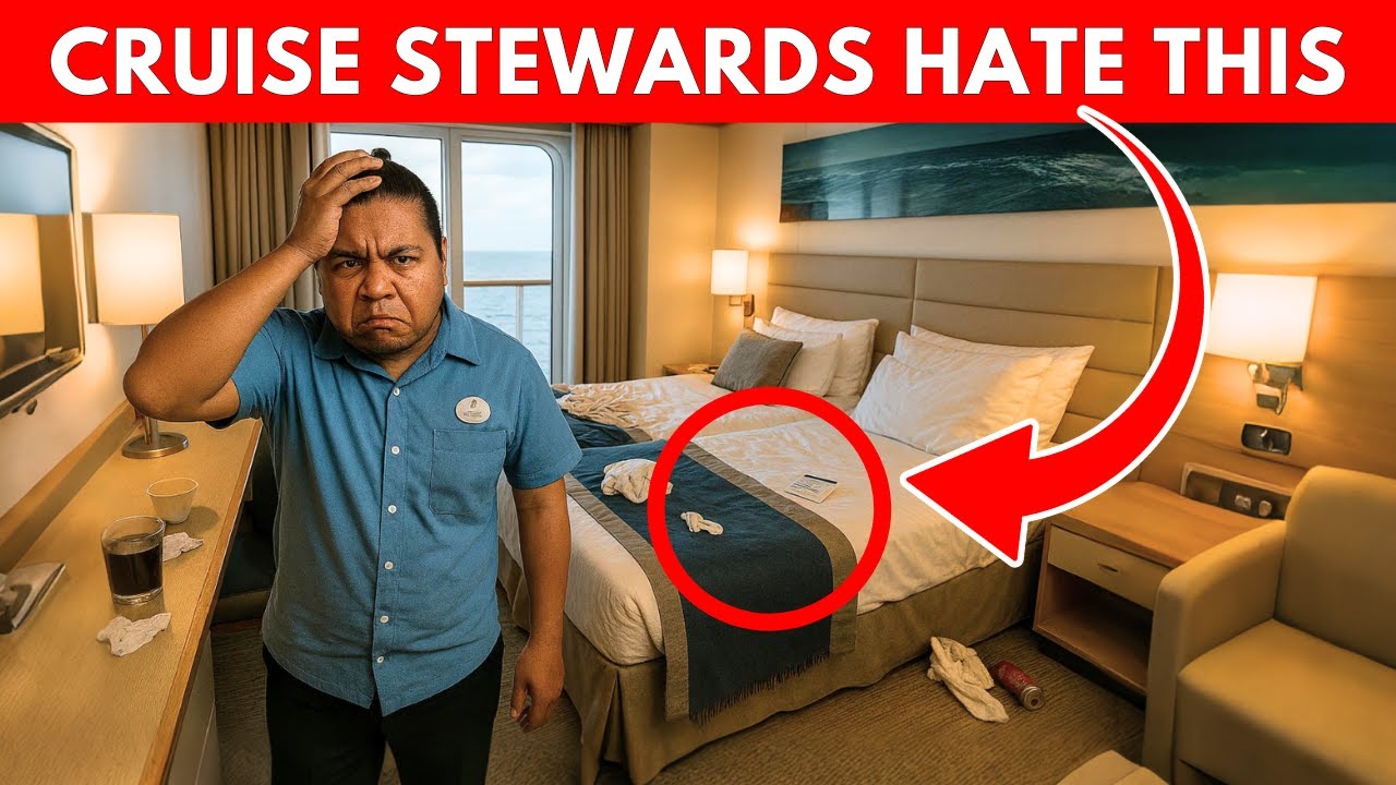 Cruise Ship SECRETS: 14 Things Your Cabin Steward Secretly HATES You're Doing