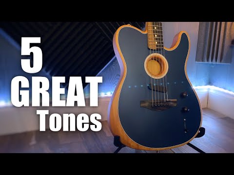 5 Fender Acoustasonic Telecaster Tones