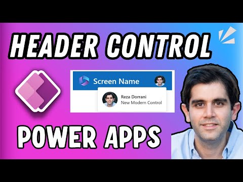 Beginners Guide to Modern Header Control in Power Apps