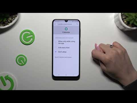 How to Change App Permissions in SAMSUNG Galaxy A50 Phone