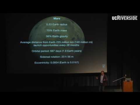 Science Lecture Series UC Riverside March 23rd, 2017 - Mars 2020 and Beyond