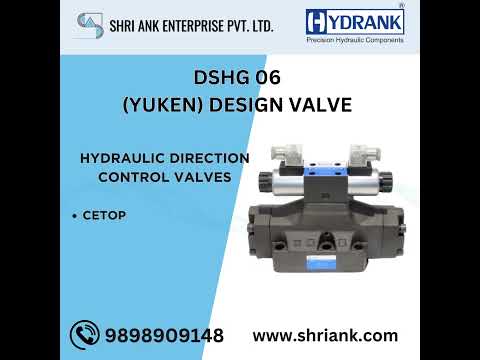 Hydraulic Direction Control Valve - CETOP 8 / NG 25