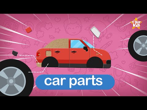 Learn Parts Of The Car | Vehicle Parts For Kids | beSTAR Kids