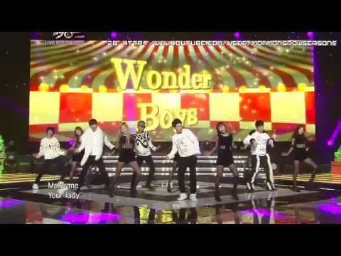 [HD] 111223 Wonder Boys & Wonder Girls - Be my baby