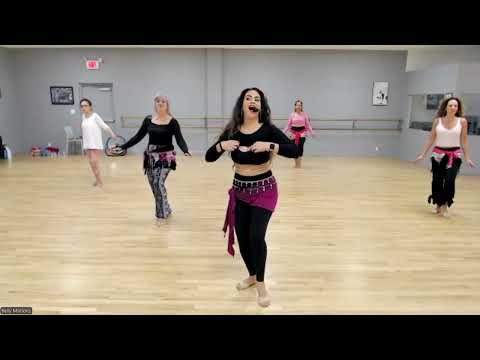 Danza del vientre para principiantes de 45 minutos: ¡estilo SAIDI y combinación! #danzadelvientre...