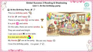 shadow unit 1 tiếng anh 2