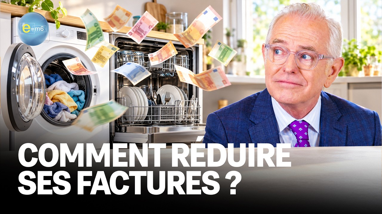 ÉLECTROMÉNAGER : comment RÉDUIRE vos FACTURES d'électricité ? | E=m6