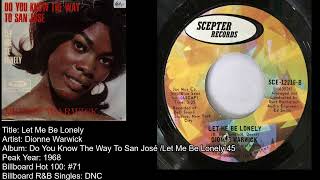 Dionne Warwick -Let Me Be Lonely