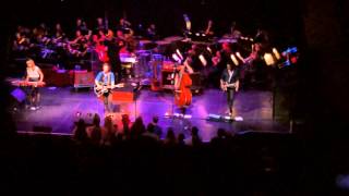 The Airborne Toxic Event performing The Fifth Day at the Fox Theater.