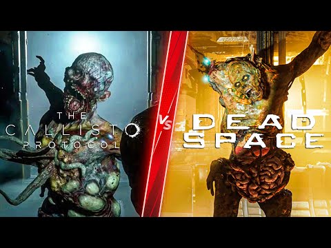 The Callisto Protocol vs Dead Space Remake - Direct Comparison! Attention to Detail & Graphics!
