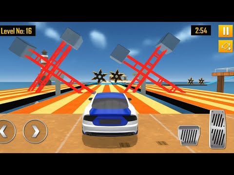 Mega Ramp Car Racing Master 3D - Car Stunts Impossible Tracks - Android GamePlay