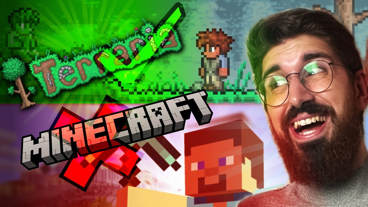 Terraria É MELHOR  Do Que Minecraft! - Haters Avante!!!