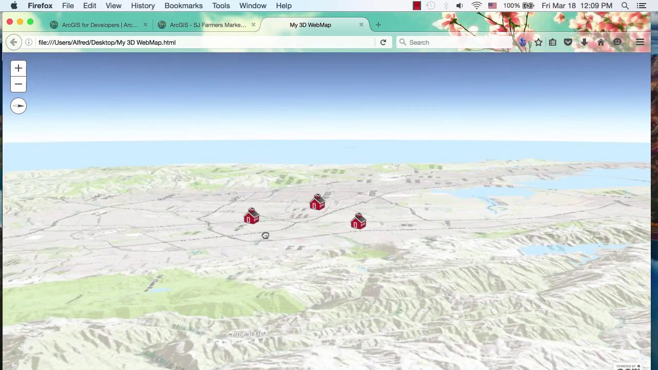 Start 3D GIS Web Development in JavaScript: Lec4 Open a 3D webMap in JavaScript