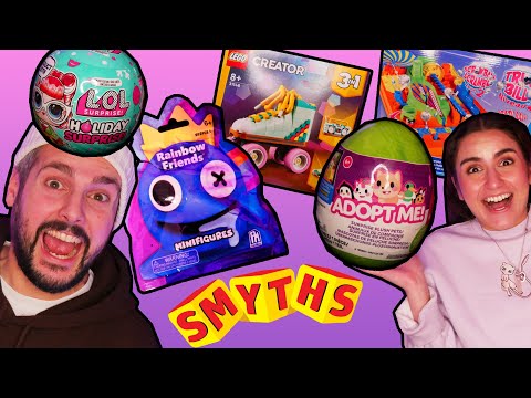 Ich habe für 100€ BEI SMYTHS TOYS EINGEKAUFT! 🤑 Einkaufen-Challenge mit Kaan&Dania