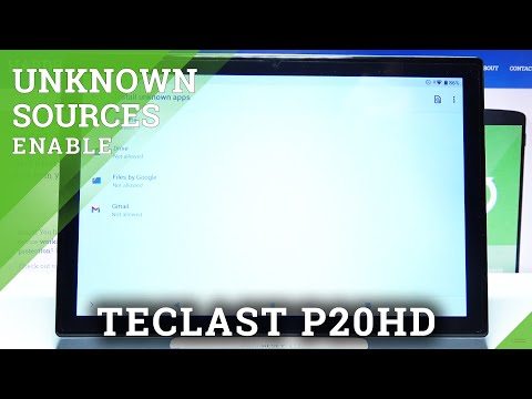 How to Install Apps From Unknown Sources on TECLAST P20HD – Allow Unknown Sources