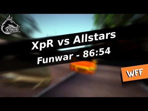 WFF Funwar: Xtreme pro Racers vs Allstars | XpR - Allstars | 86:54