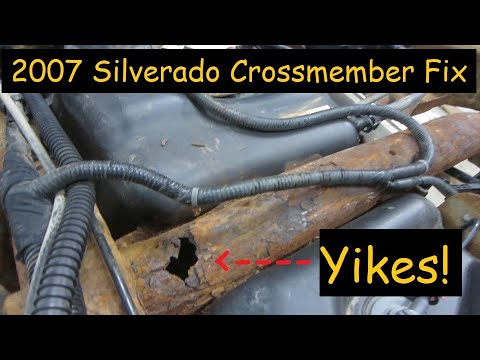 2007 Silverado Crossmember Replacement