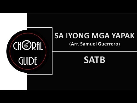 Sa Iyong Mga Yapak - SATB