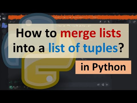Best Way To Merge Python Lists Python Programming Coding