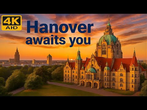 Why Hannover is Germany's Most Magical City?Hannover, Germany,4K!hannover
