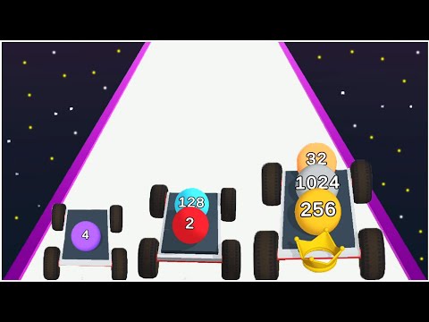 2048 Race - Gameplay Walkthrough