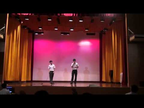 2011-2012音樂比賽[合唱決賽] 求其(陳智浩&馬偉樂) - 天梯