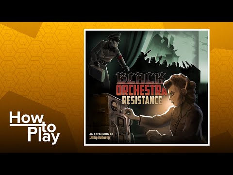 Black Orchestra: Resistance - BGG How to Play