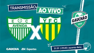 JOGO COMPLETO: AVENIDA 3x0 YPIRANGA | GAUCHÃO 2026 | 21/01/2026