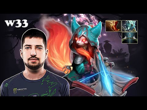 w33 - Hoodwink Midlane with Gh Tusk vs Miracle Magnus | Dota 2 7.31d Gameplay