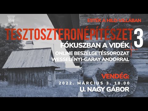 Tesztoszteronépítészet III. – Fókuszban a vidék – U. Nagy Gábor