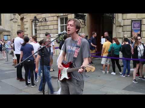 Time of Your Life - Green Day (cover) - Justin Towell - Busking - Bath - UK
