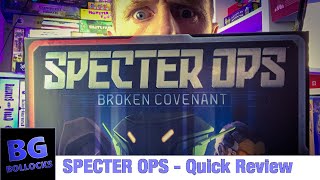 Specter Ops Board Game Review - Sneaky F***ers!