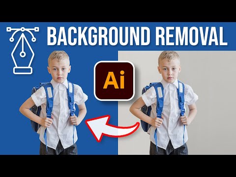 Easily Remove Background in Illustrator with Pen Tool Tutorial
