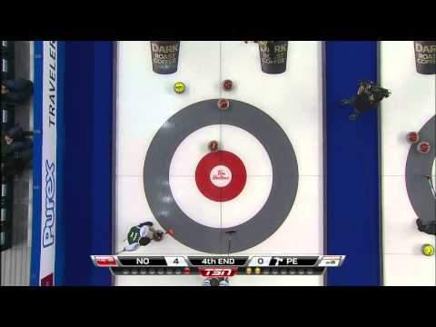 2015 Tim Hortons Brier Draw 9 Jacobs (NO) vs Casey (PEI)