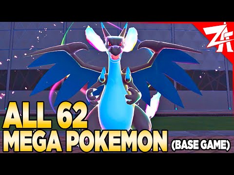 All 62 Mega Pokemon in Legends Z-A (Spoilers)