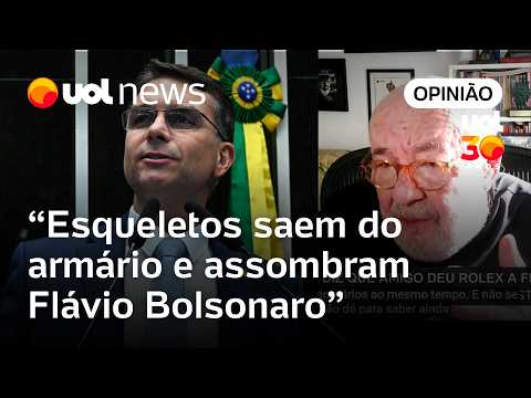 Flávio Bolsonaro tem esqueletos saindo do armário; basta ver impacto no eleitorado | Kotscho