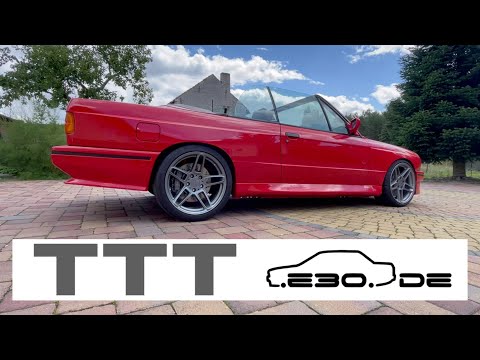 Zweimalig auf der Welt ? BMW M3 E30 Cabrio mit V12 Motor