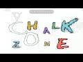 Chalk Zone Intro In Pitch White