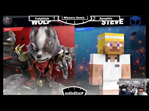 The Side Deck Smash #71 - Chito (Wolf) VS Adachi (Steve) - SSBU Winners Semis
