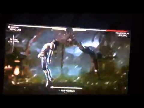 Mortal Kombat X: Kung Lao 18 hit 49% run kombo