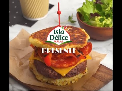Recette Burger au chorizo et poivrons grillés