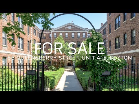 For Sale - 66 Queensberry Street, Unit 415, Boston, MA 02215 by Dwell360