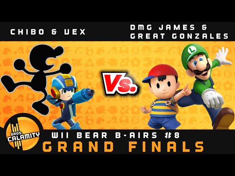 Wii Bear B-Airs #8 - Doubles - Grand Finals - Chibo & Vex vs James & Great Gonzales