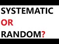 A Level Physics: Systematic and random errors